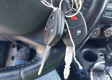 2015 Mitsubishi Outlander Sport Es из США, поврежденный, VIN 4A4AP3AU6FE010443